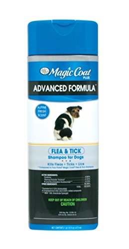 Four Paws Magic Coat Advanced Formula Flea & Tick Shampoo for Dogs, 16 oz