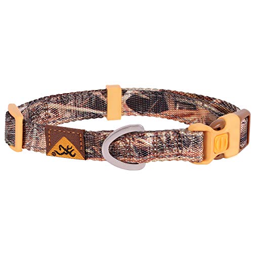 Browning Classic Camo Dog Collar - Mossy Oak Shadow Grass Blades - Large 18-28"
