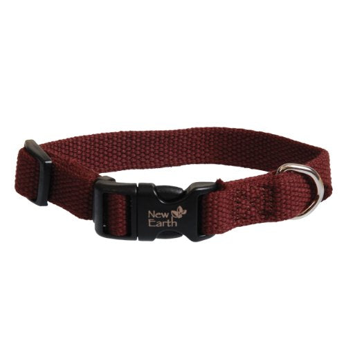 Coastal Pet New Earth Soy Dog Collar 5/8 inch - Chocolate, Size 8-12"
