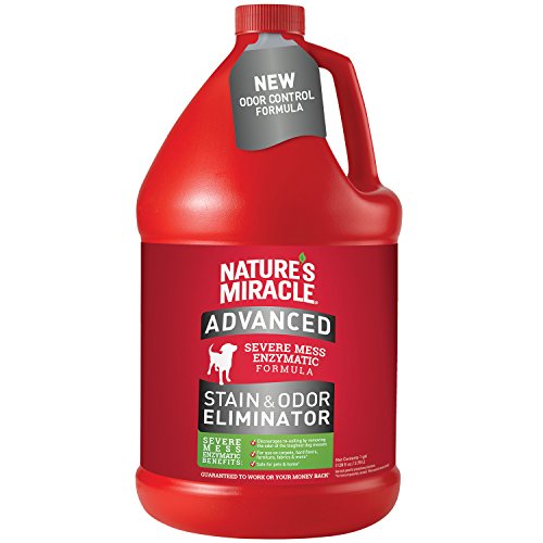 Nature's Miracle Advanced Stain and Odor Eliminator for Dogs - 1 Gallon (128 oz)