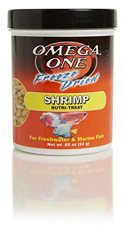 Omega One Freeze Dried Shrimp - 0.85 oz - Fish Food Treat