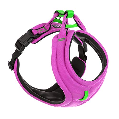 Gooby Lite Gear Dog Harness - Pink - Size Large - Front Clip Padded Vest