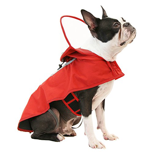 Gooby Raincoat Red Small
