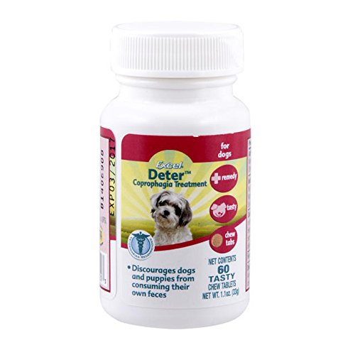 Excel Deter Coprophagia Treatment 60 Tablets - Dog Feces Eating Deterrent