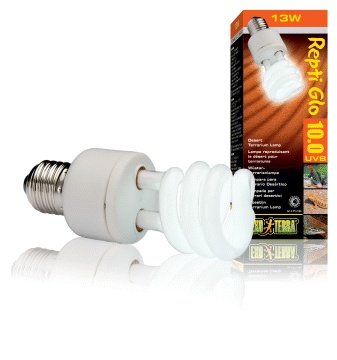 Exo Terra Reptile UVB 150 13W Desert Terrarium Lamp PT2188