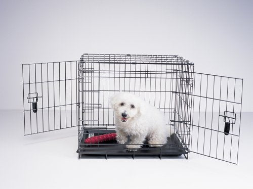 FOU K9 DLX Dog Crate - 48x30x33 Inch - Deluxe Pet Kennel