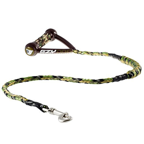 EzyDog Cujo Shock Absorbing Bungee Dog Leash, 40 inch, Green Camo