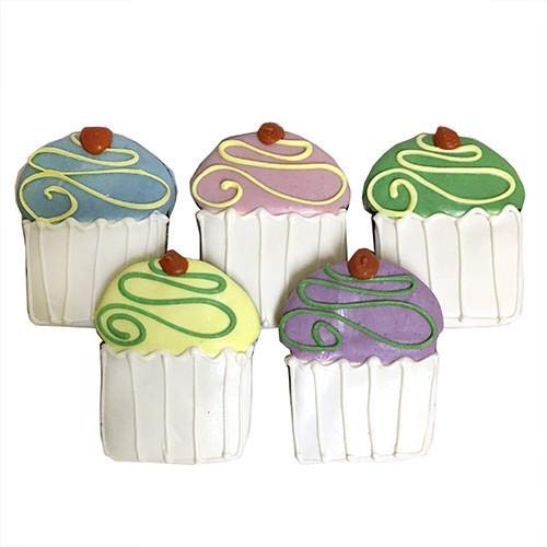 Bubba Rose Biscuit Co. Cupcake Treats - Peanut Butter & Carob Dog Treats