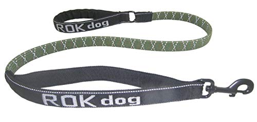 ROK Straps Large Stretch Dog Leash, 54 inch, Camo