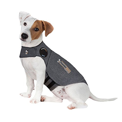 Thundershirt Dog Anxiety Treatment - Gray - Small, Heather Gray Classic