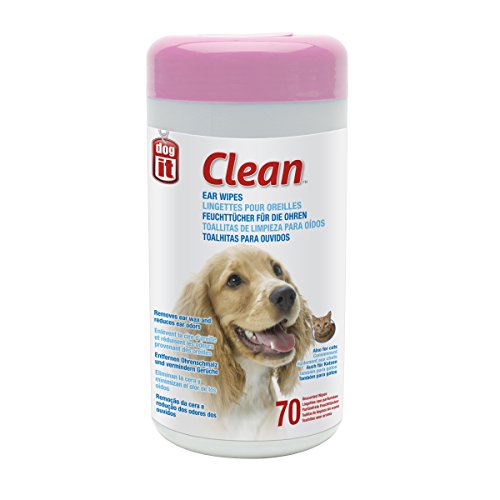 Dogit Clean Eyes Wipes - Unscented, 70 Count