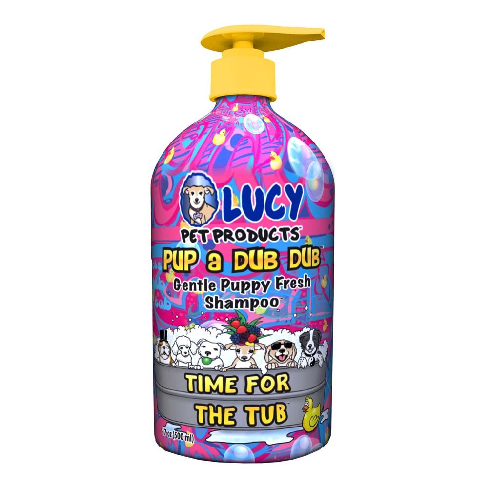 Lucy Pet Pup A Dub Time For The Tub Puppy Gentle All Natural Shampoo - 17oz
