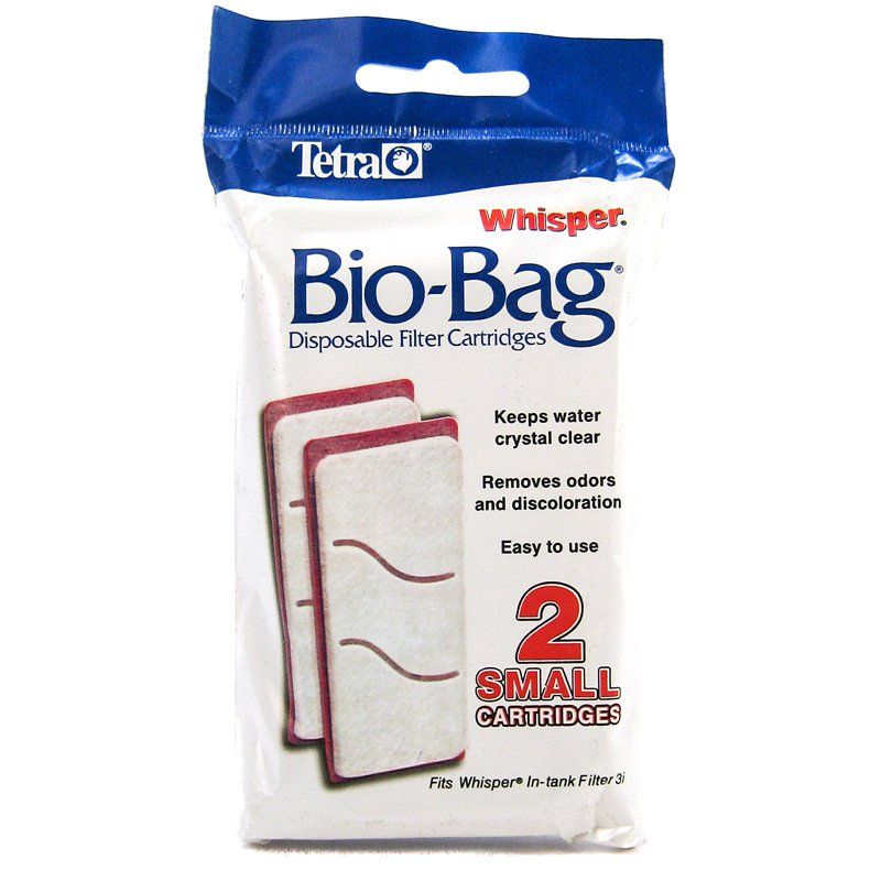 Tetra Whisper Bio-Bag Filter Cartridges Small, 2-Pack