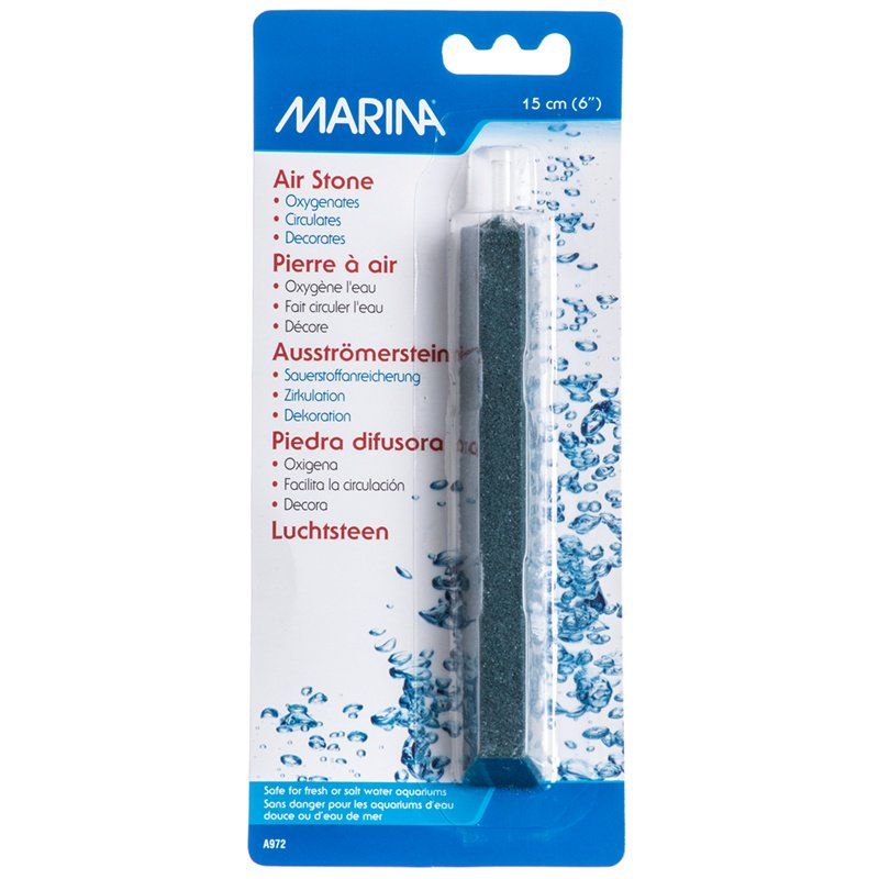 Marina Long Airstone - 6 Inch Aquarium Air Stone Diffuser A972