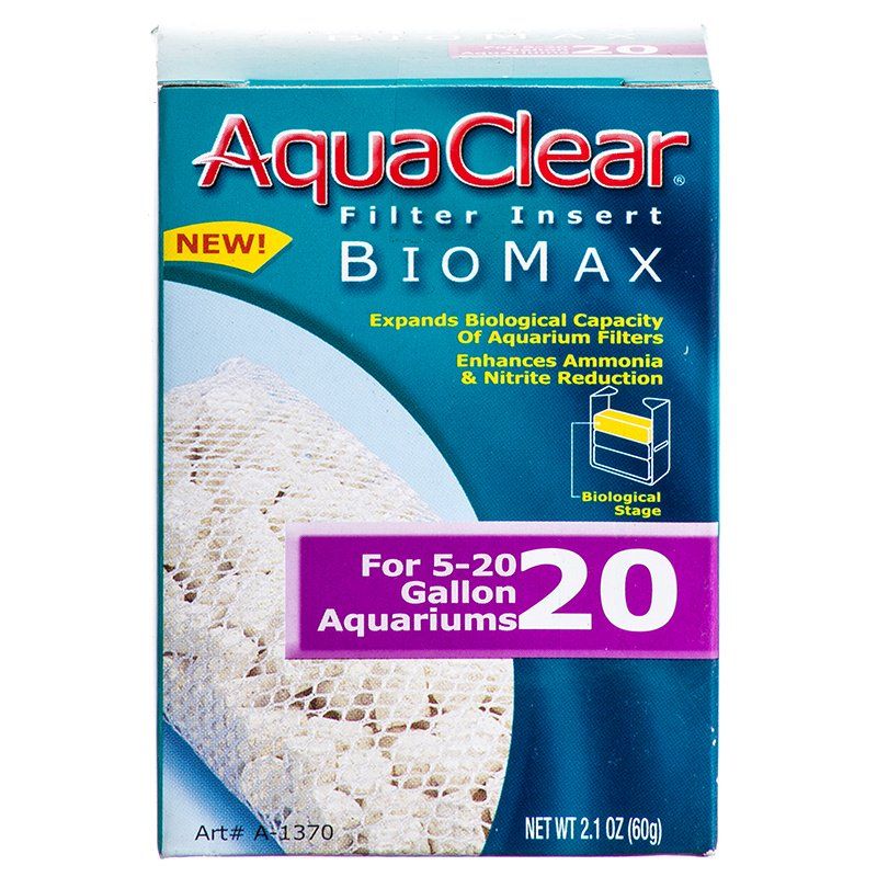AquaClear 20 BioMax Filter Insert - Aquarium Filter Media - A1370