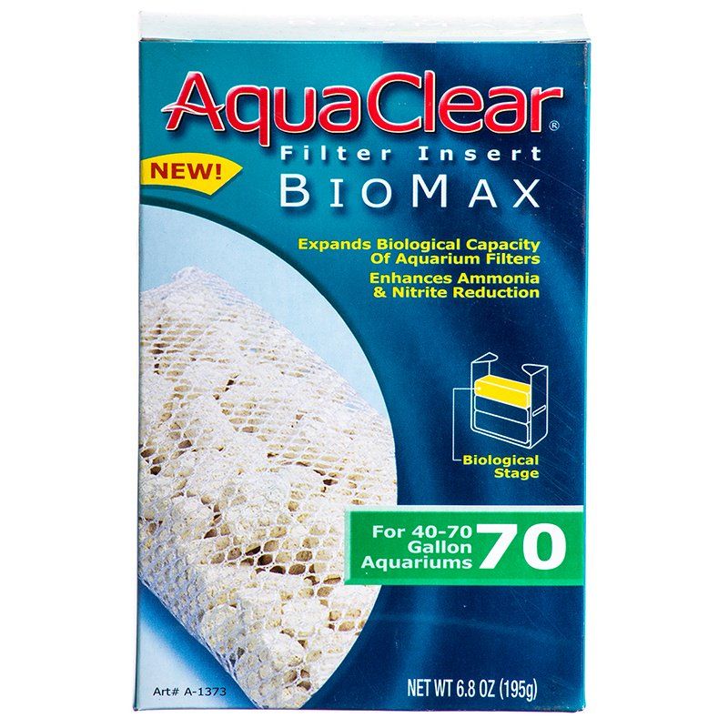 AquaClear 70 BioMax Filter Insert - Aquarium Biological Filter Media