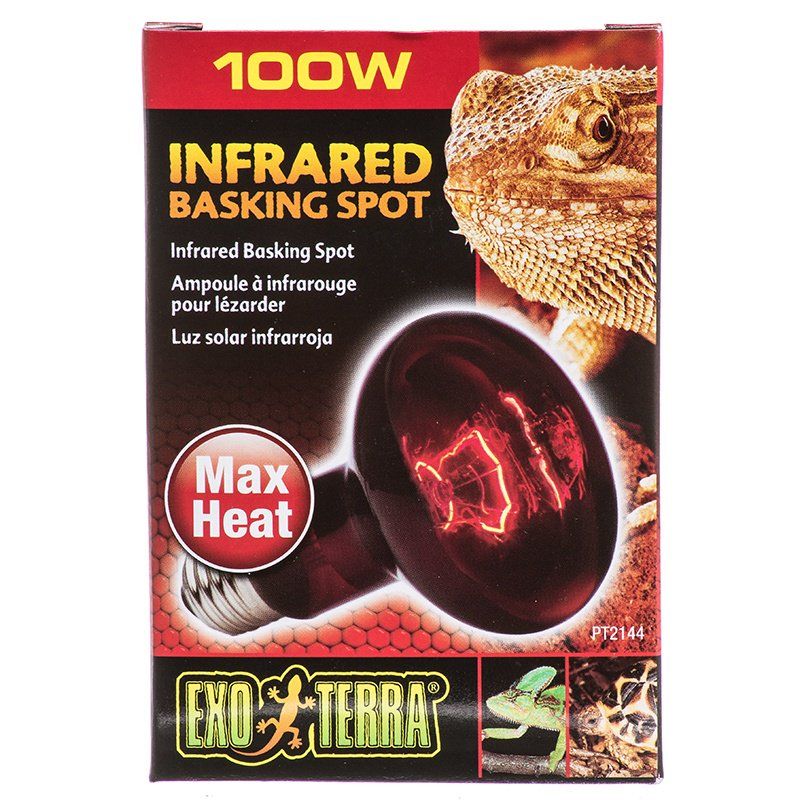 Exo Terra Heat Glo Infrared Heat Lamp - 100 Watts