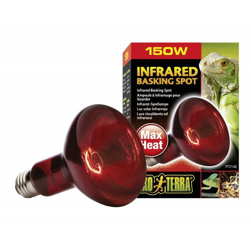 Exo-Terra Heat Glo Infrared Heat Lamp - 150 Watts