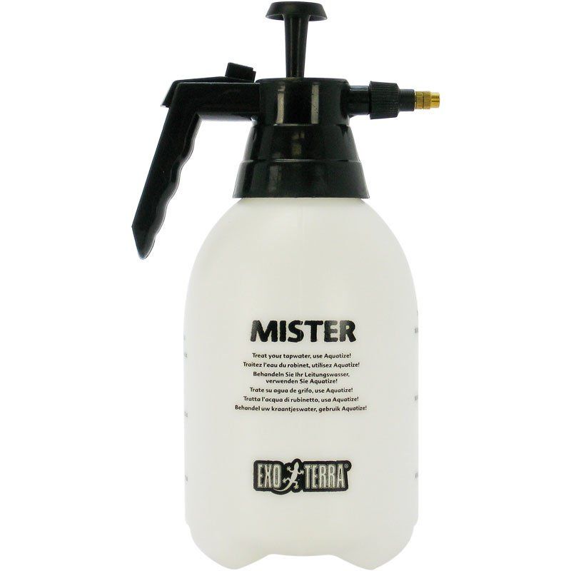 Exo Terra Mister - Hand Pressure Sprayer - 2 Qt (PT2491) - Terrarium Humidifier
