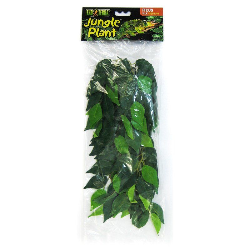 Exo Terra Ficus Medium Silk Plant for Terrarium - PT3040 - Reptile & Amphibian Habitat Decor