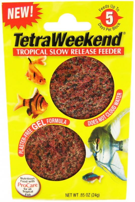 Tetra Weekend Tropical Feeding Block - 5 Day Vacation Fish Food (.85 oz)