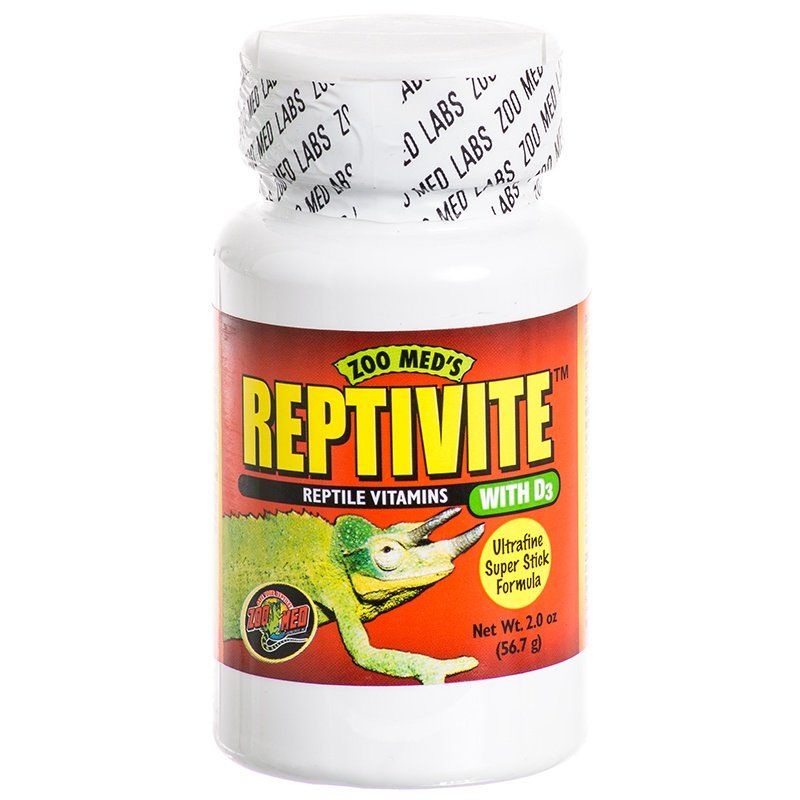 Zoo Med Reptivite with D3 Reptile Vitamins - 2 oz