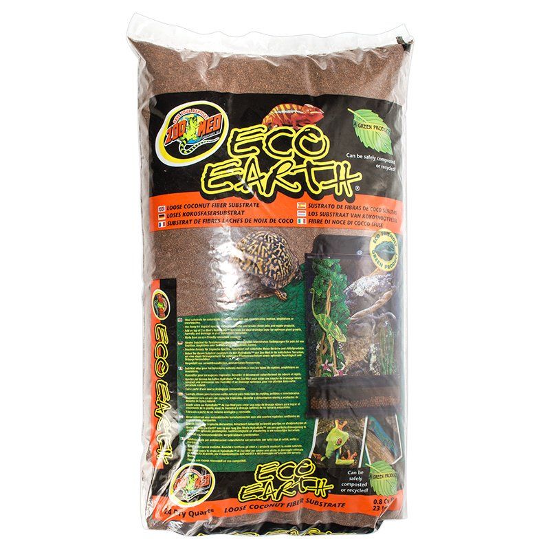Zoo Med Eco Earth Loose Coconut Fiber Substrate - 24 Quarts
