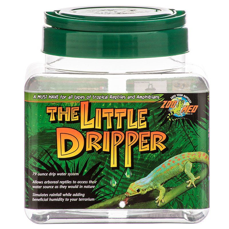 Zoo Med The Little Dripper - Reptile Terrarium Humidifier & Waterer - 70oz