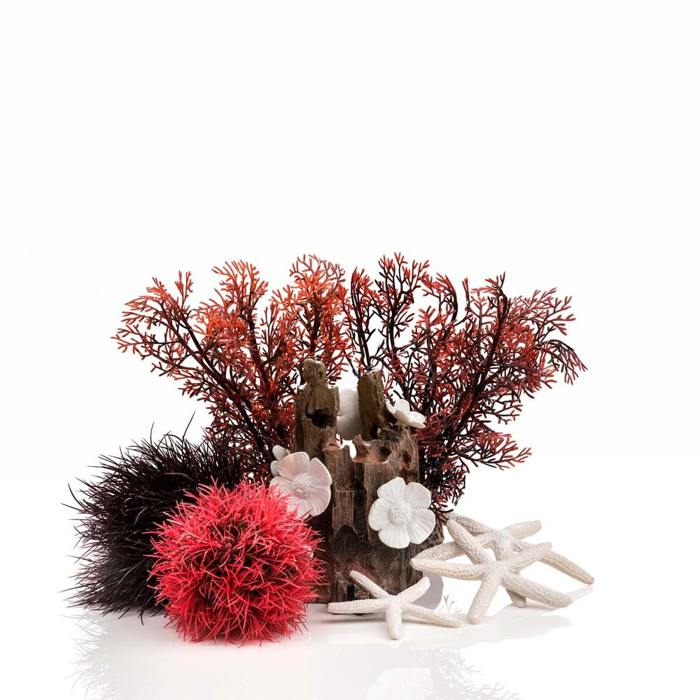 Biorb Easy Decor Kit Red Forest 15L Aquarium Ornament Set