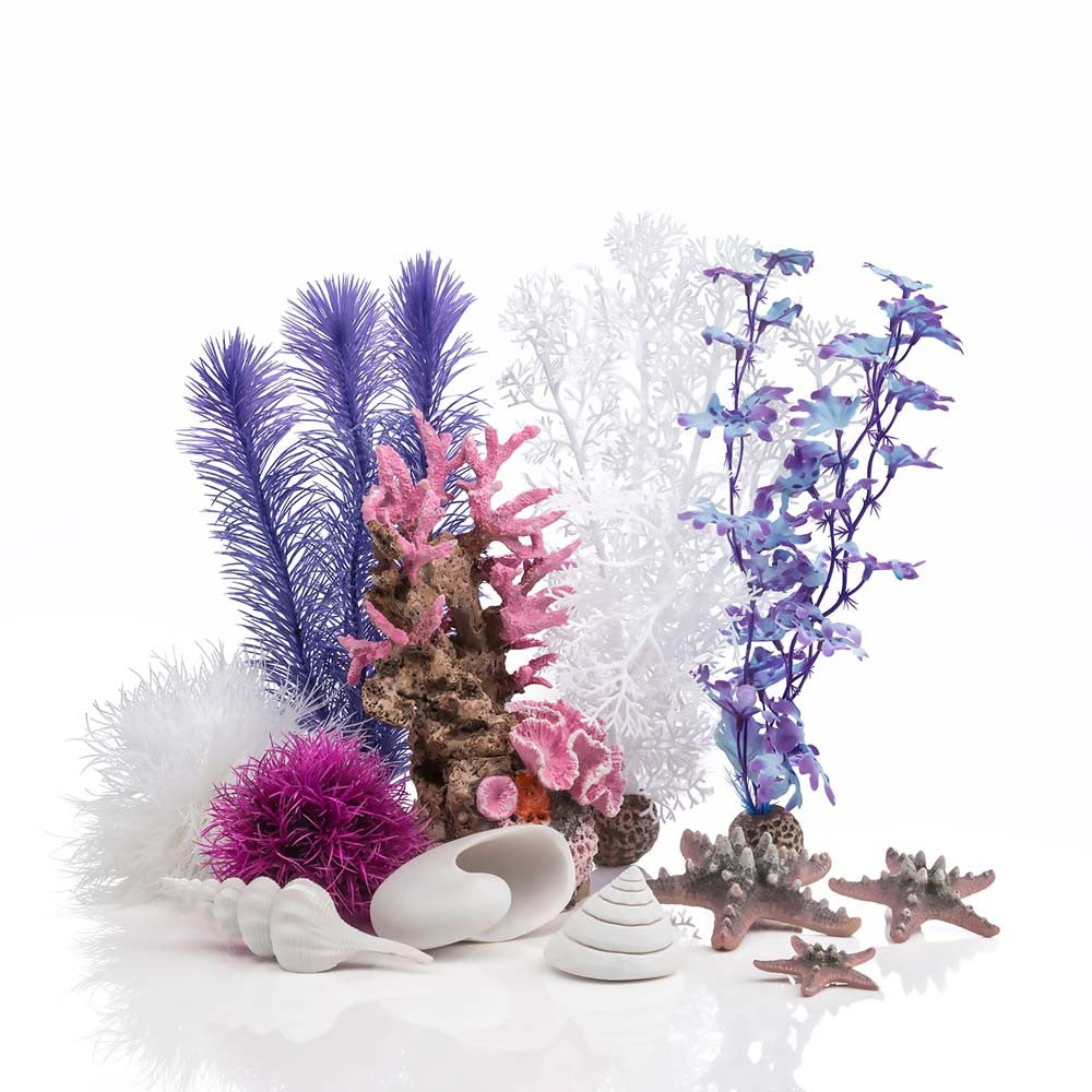 BiOrb Décor Set - 30L Pink Ocean Aquarium Ornament Pack