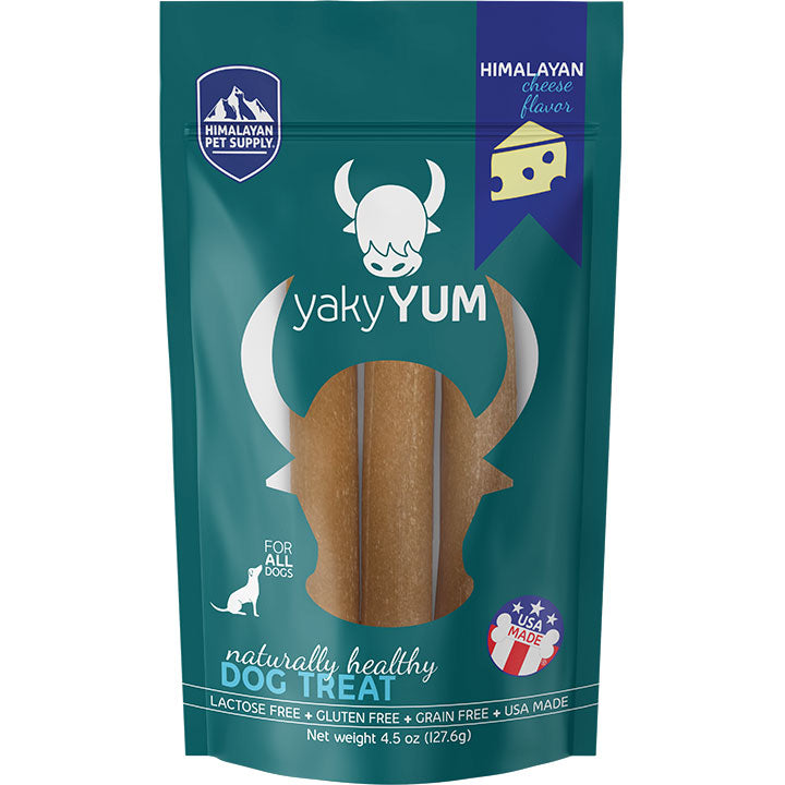 Himalayan Dog Chew Yaky Yum Cheese - Medium Density, All Breeds (4.5 oz or 6.5 oz)