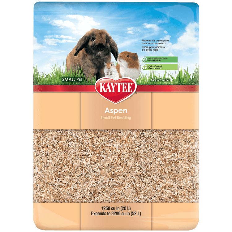 Kaytee Aspen Bedding 3200 cu in - Small Animal Bedding & Litter, Natural Aspen Shavings