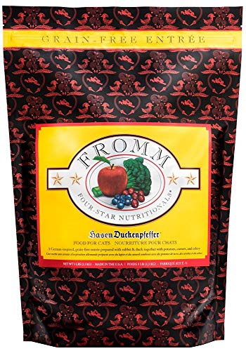 Fromm Hasen Duckenpfeffer Grain-Free Dry Cat Food, 4-5 lb Bag