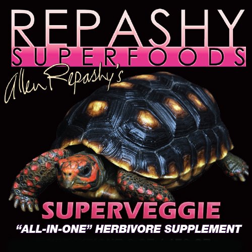 Repashy SuperVeggie - All-in-One Herbivore Reptile Supplement - Vitamins, Minerals, Carotenoids - (3oz / 85g)