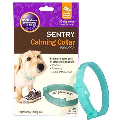 Sentry Calming Collar for Dogs | Pheromone Technology | Lavender Chamomile | Stress Relief