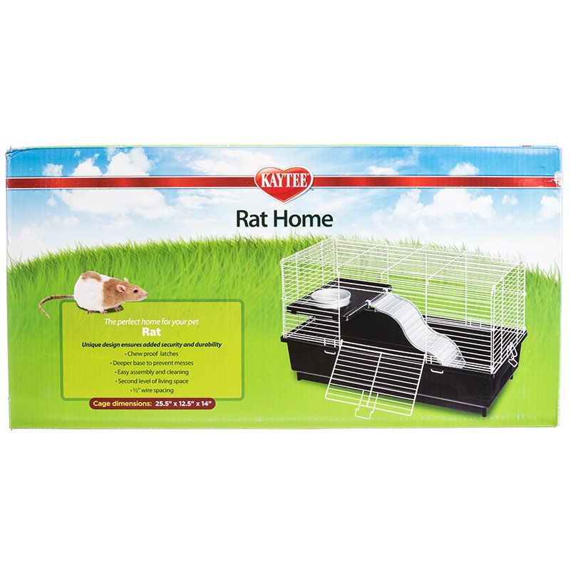 Kaytee My First Home Pet Rat Habitat - 24 x 12 inch Rat Cage