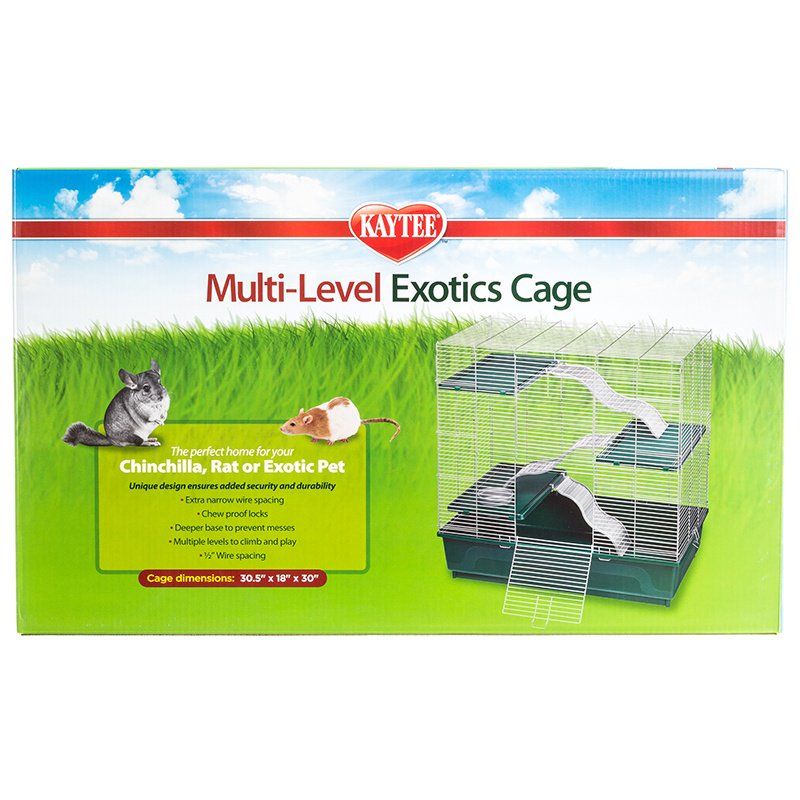 Kaytee My First Home Multi-Level Exotics Small Pet Habitat - 30x18 inches