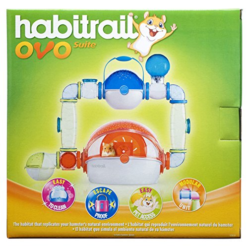 Habitrail Ovo Suite Small Animal Habitat - Hamster/Gerbil Modular Cage
