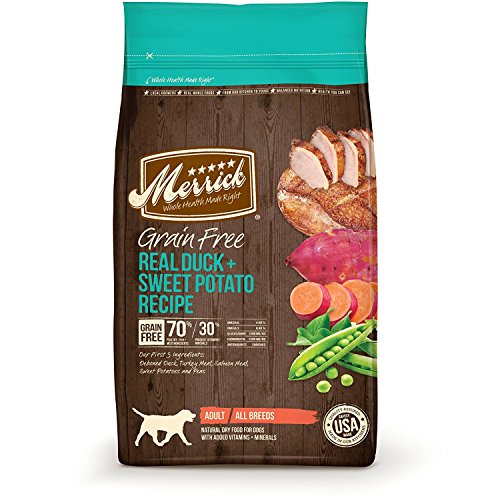 Merrick Grain Free Real Duck Dry Dog Food 12lb