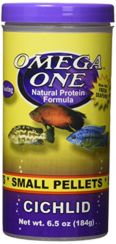 Omega One Small Cichlid Floating Pellets - 6.5 oz Fish Food