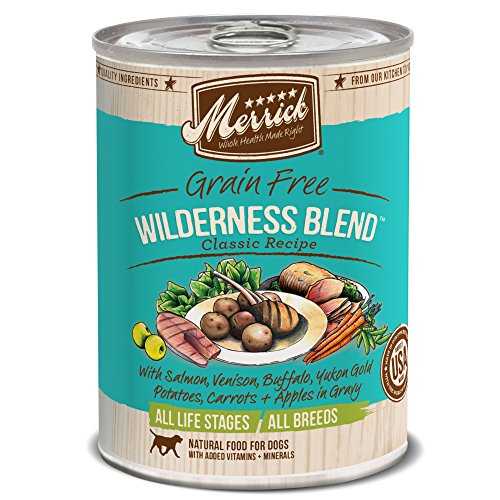 Merrick Wilderness Blend Dog Food, Grain Free, 13.2 oz Can