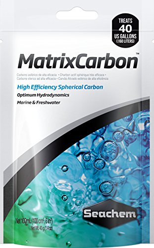 Seachem Matrix Carbon - Aquarium Filter Media - High Efficiency - 100 ml
