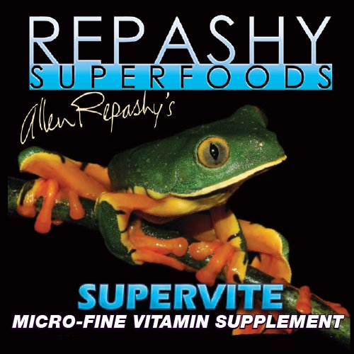 Repashy SuperVite Micro Fine Vitamin Supplement - 3 oz (85g) Reptile & Amphibian Vitamin Powder