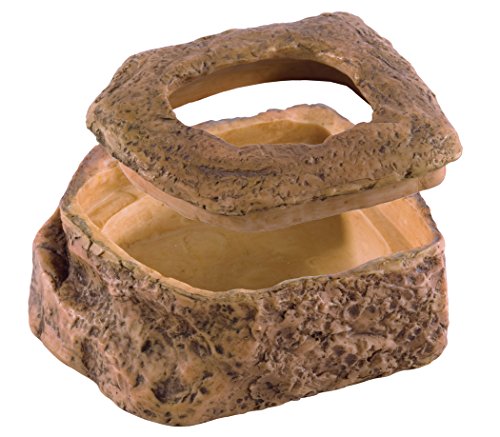 Exo Terra Worm Dish Small PT2808 - Reptile Food Bowl - Prevents Escape