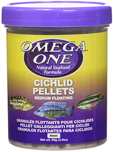 Omega One Cichlid Pellet Medium 3.5 oz
