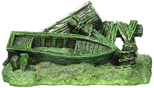 Marina Polyresin Ornament - Twin Beached Boat Tropical Decor