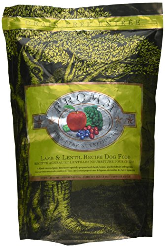 Fromm Four-Star Lamb & Lentil Recipe Grain-Free Dry Dog Food, 4 lb Bag