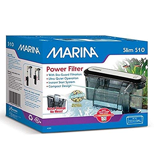 Marina Slim S10 Power Filter - For Aquariums Up to 10 Gallons