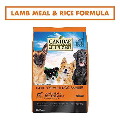 Canidae All Life Stages Lamb Meal & Rice Formula Dry Dog Food, 15 lb