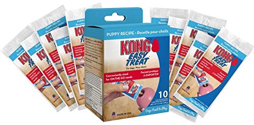 KONG Easy Treat To Go Puppy Dog Treats - Chicken Liver Flavor - 5.3 oz Pouches